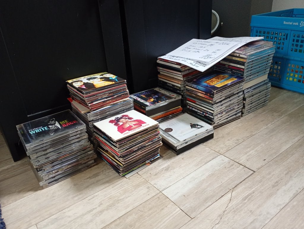 Foto 2 van 201 CD’s & CD-singles – grote collectie – diverse artiesten.