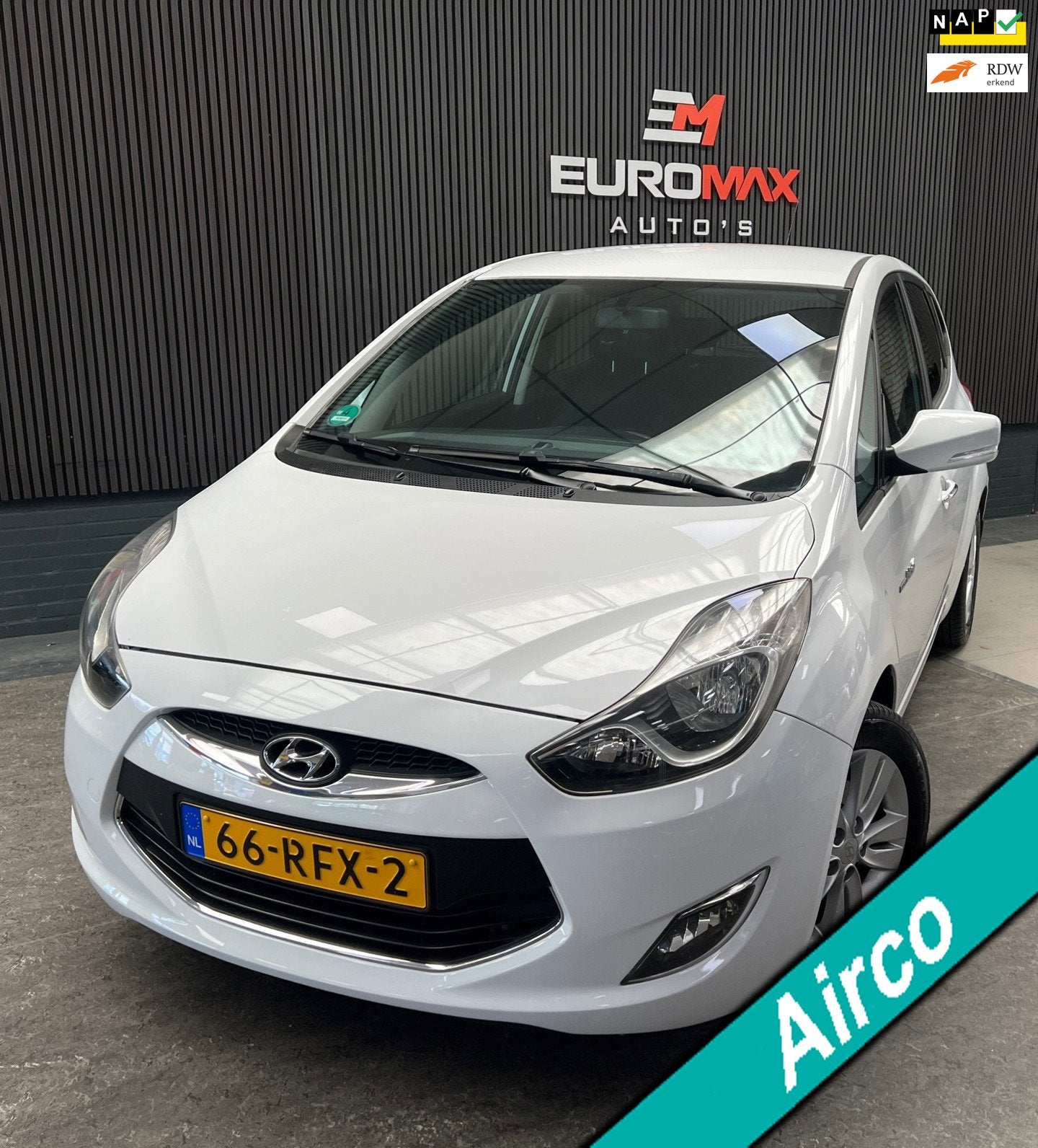 Hyundai Ix20 1.6i i-Vision 2e Eigenaar | NAP | Airco | Cruis, Voorwielaandrijving, Euro 5, Gebruikt, 4 cilinders