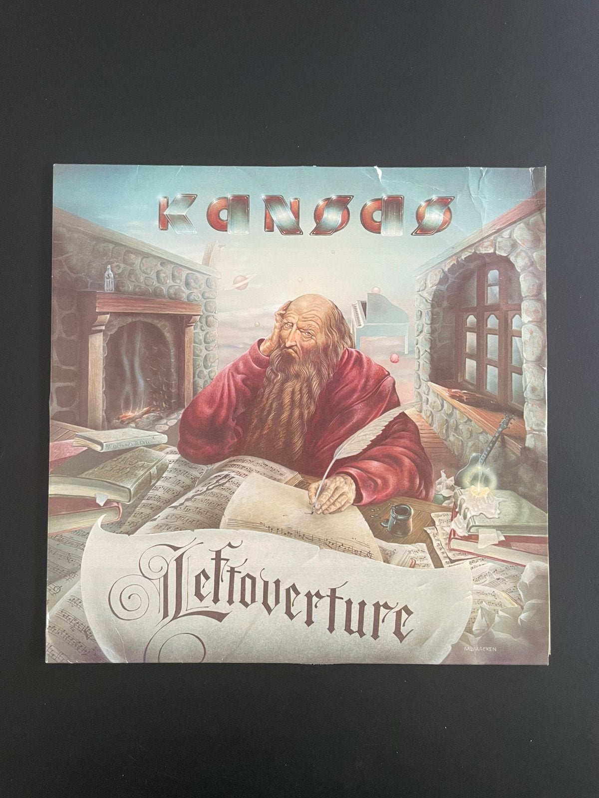 LP Kansas - Leftoverture (reissue), Ophalen of Verzenden, Gebruikt