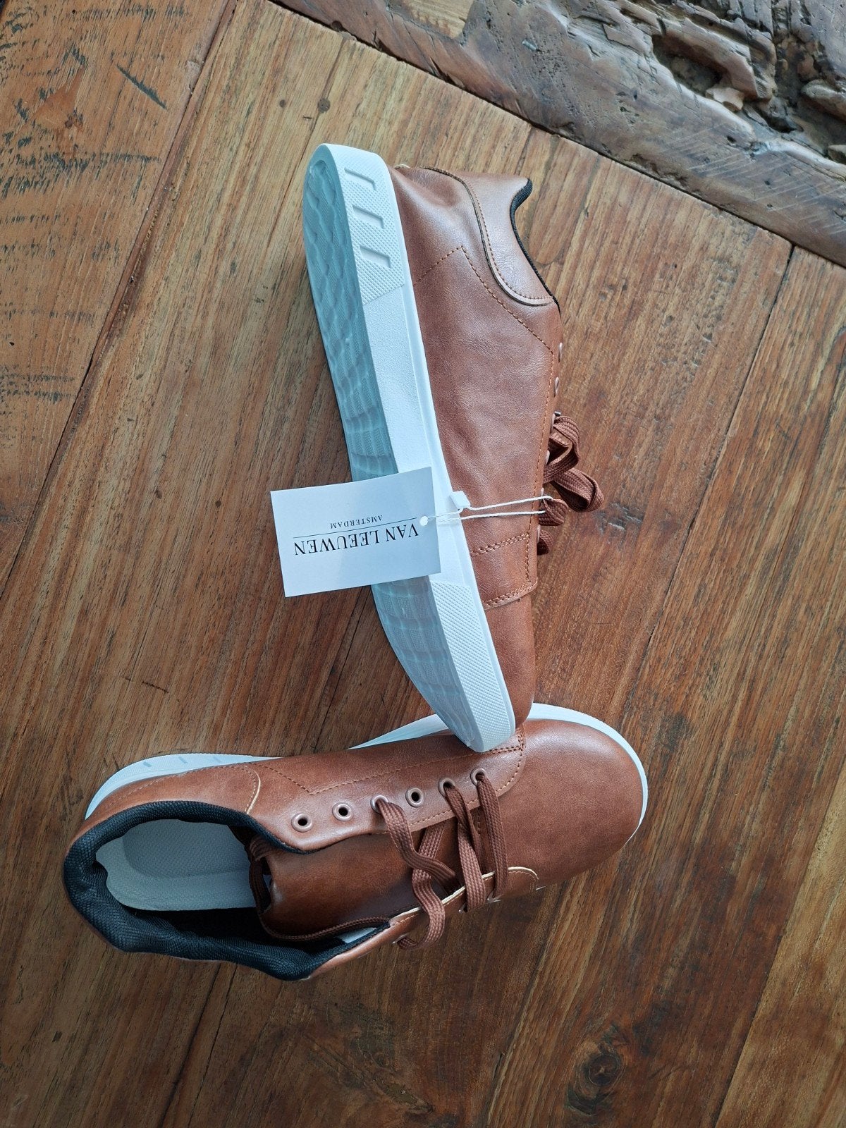 Bruine sneakers maat 47, Bruin, Nieuw, Ophalen of Verzenden, Sneakers of Gympen