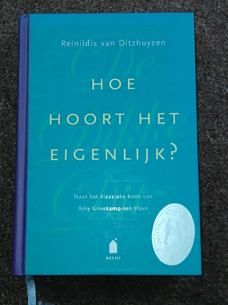 Hoe hoort het eigenlijk (R. van Ditzhuyzen) – SPLINTERNIEUW, Ophalen of Verzenden, Nieuw