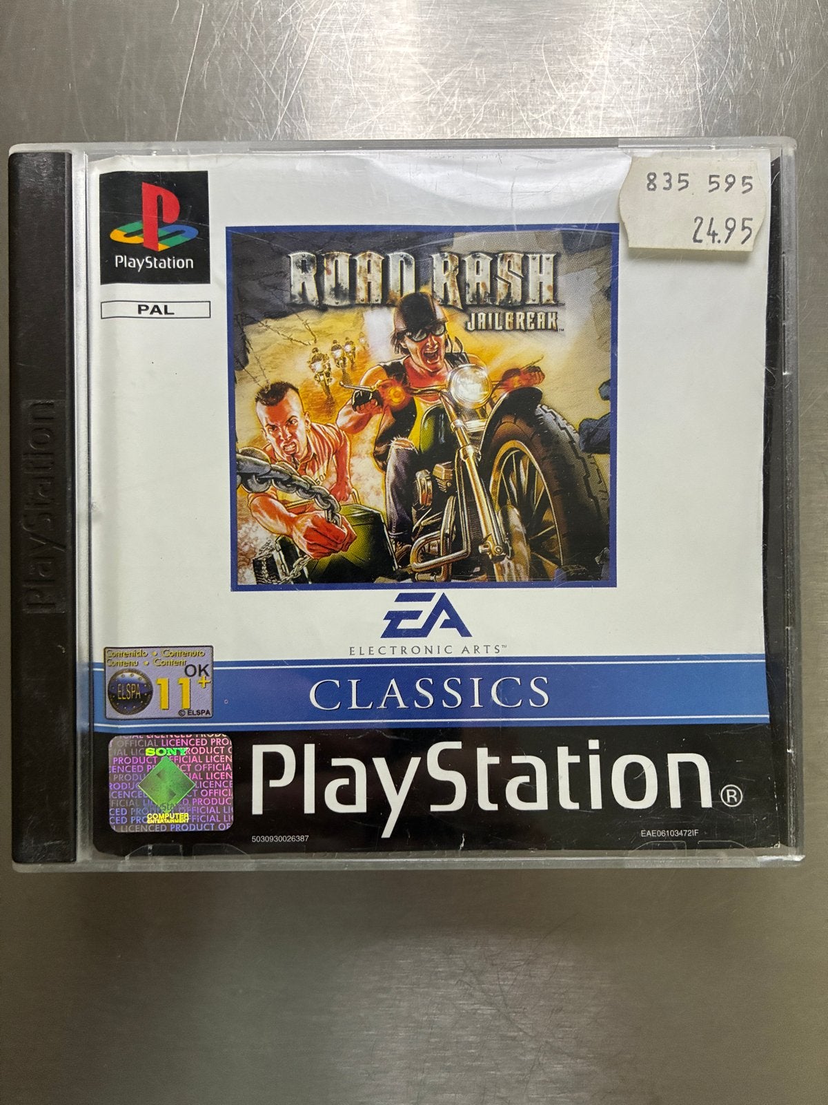 Road Rash Jailbreak - PlayStation 1 (PS1) Klassieker, Spelcomputers en Games, Gebruikt, Racen en Vliegen, Eén computer, Ophalen of Verzenden