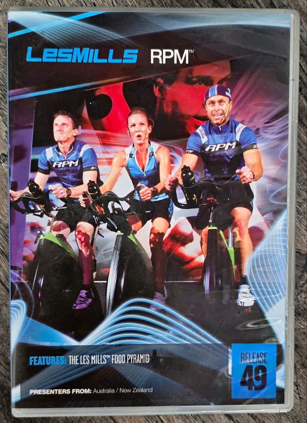 Les Mills RPM Release 49 DVD - Indoor Cycling Workout, Alle leeftijden, Workout, Inclusief doosje, Ophalen of Verzenden