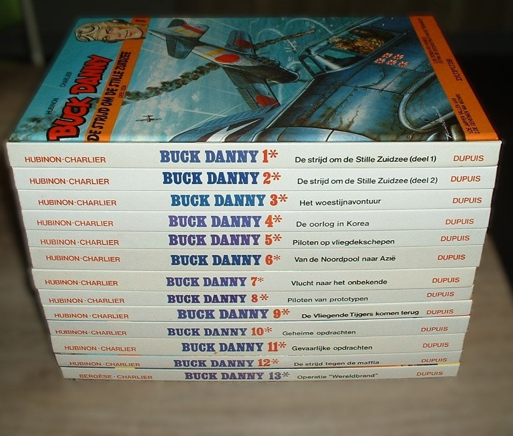 strip verzameling buck danny hardcover bundeling, Meerdere stripboeken, Ophalen of Verzenden, Zo goed als nieuw