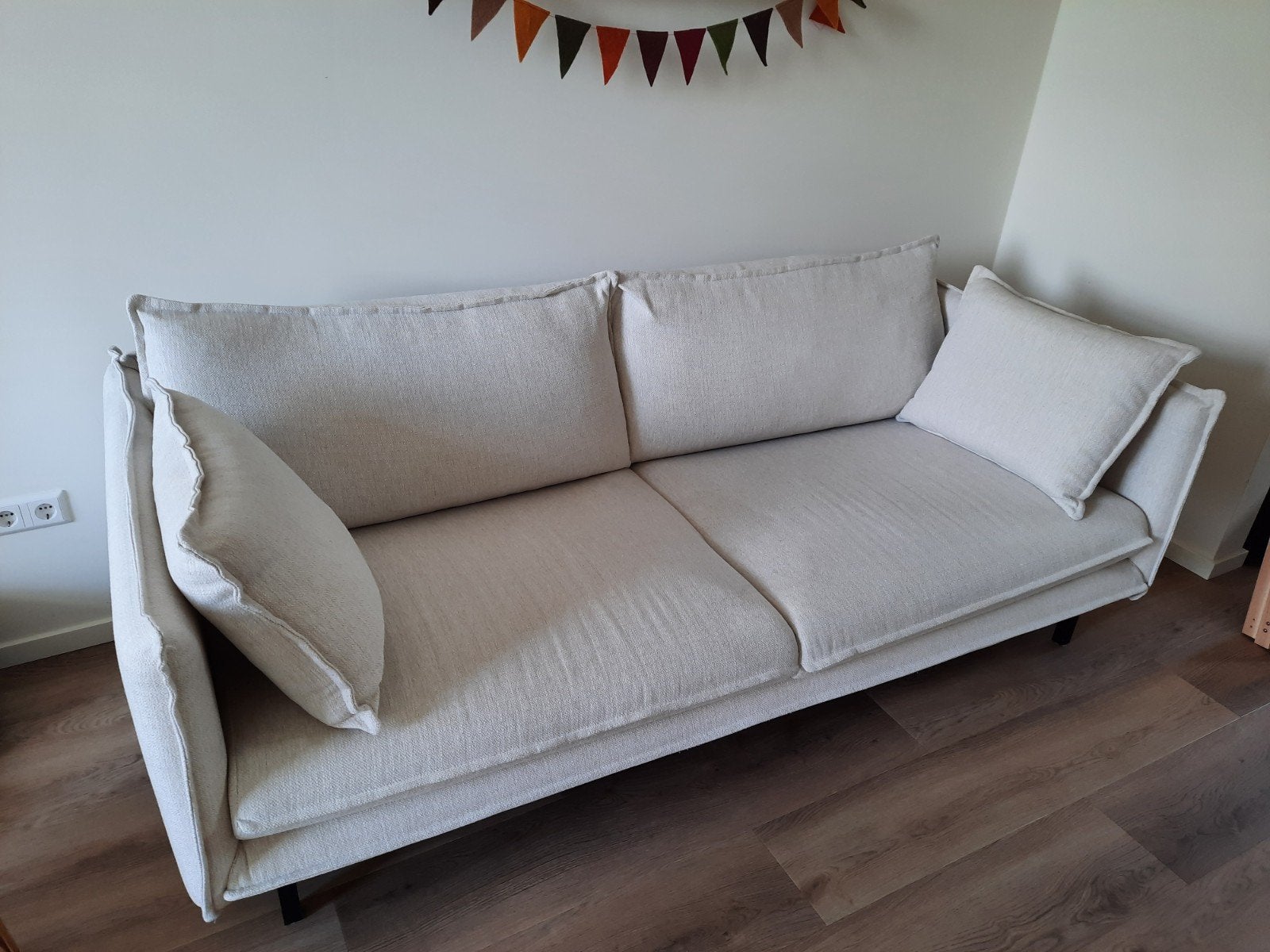 3-zitsbank Gayle zand Karwei, Ophalen, 75 tot 100 cm, Driepersoons, 200 tot 250 cm