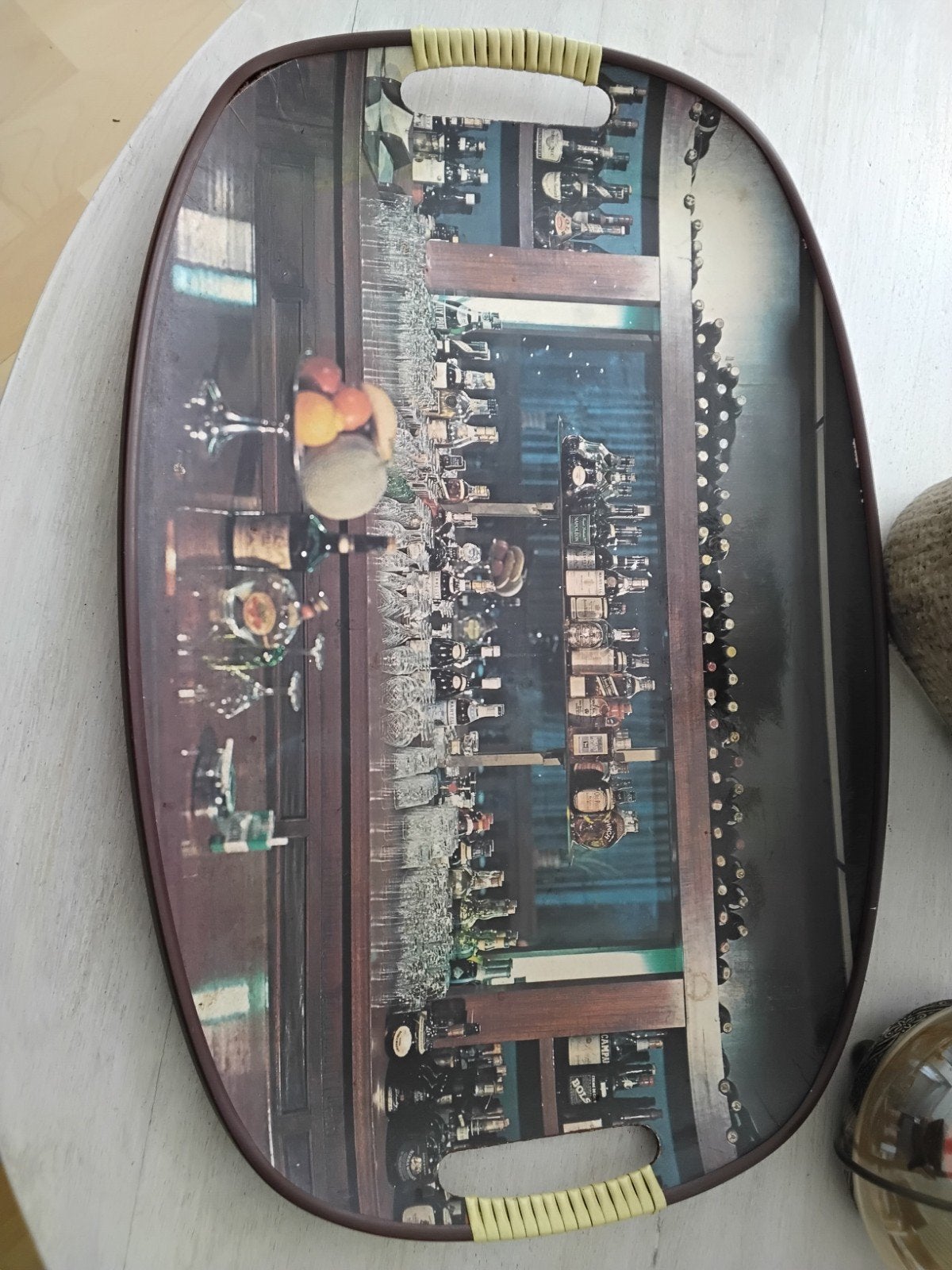 cafe dienblad jaren 60e, Ophalen of Verzenden
