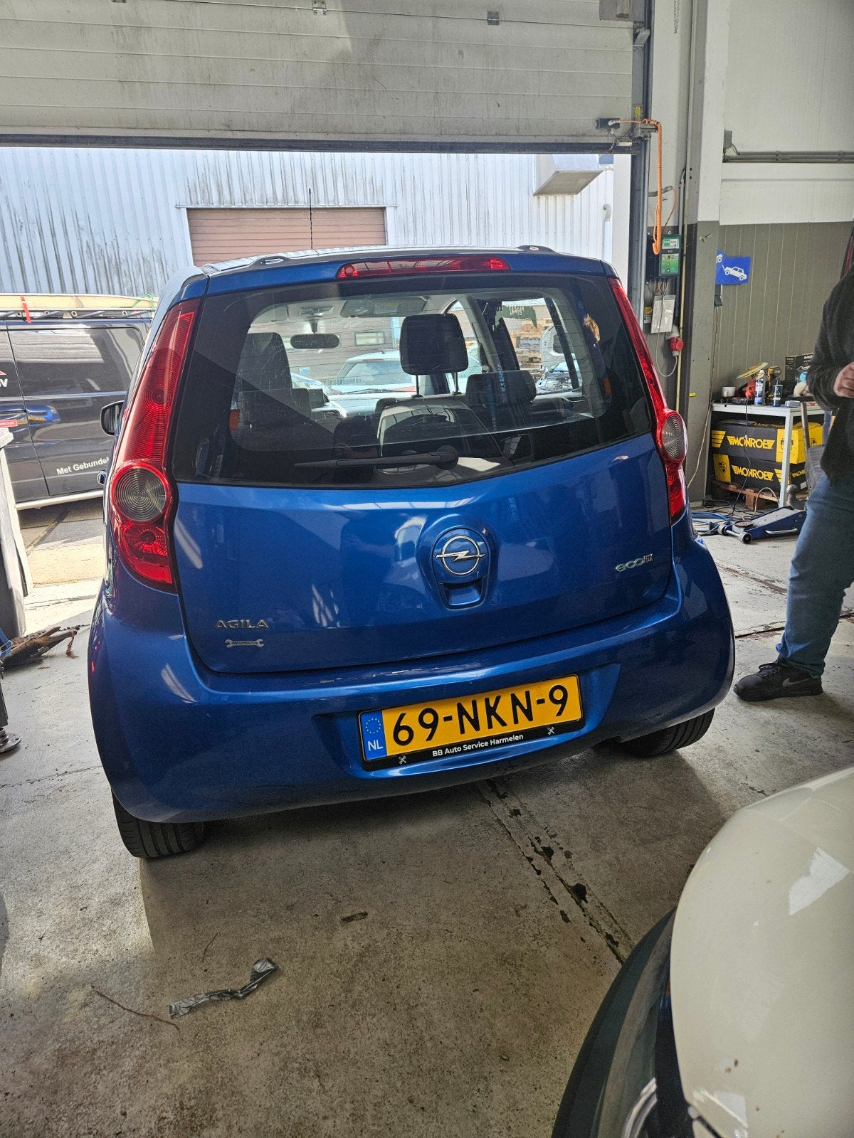 Opel Agila LPG * super zuinig!!! nw koppeling 2 sleutels, Auto's, 15 km/l, 1011 kg, Blauw, 996 cc