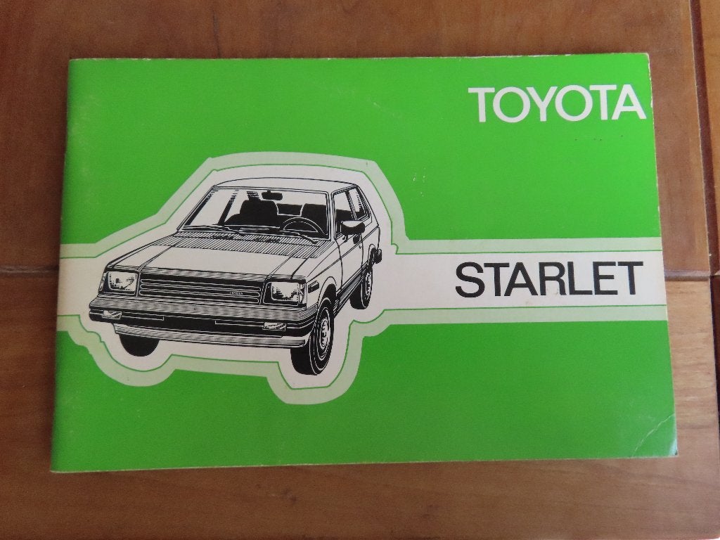 Instructieboek Toyota Starlet 1983, mooie staat!, Ophalen of Verzenden