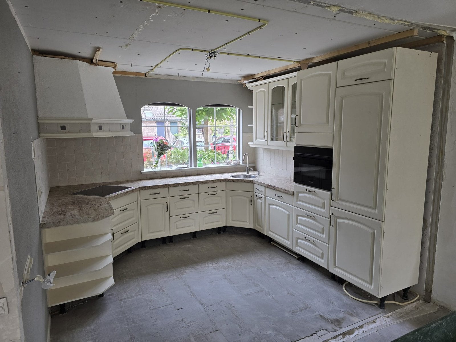Complete u-keuken, Huis en Inrichting, Keuken | Complete keukens, Ophalen, Gebruikt, U-keuken, Graniet of Steen