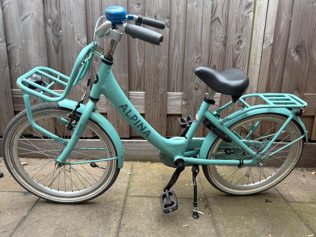 Alpine meisjesfiets 20 inch, Ophalen, Terugtraprem, Gebruikt, Alpine