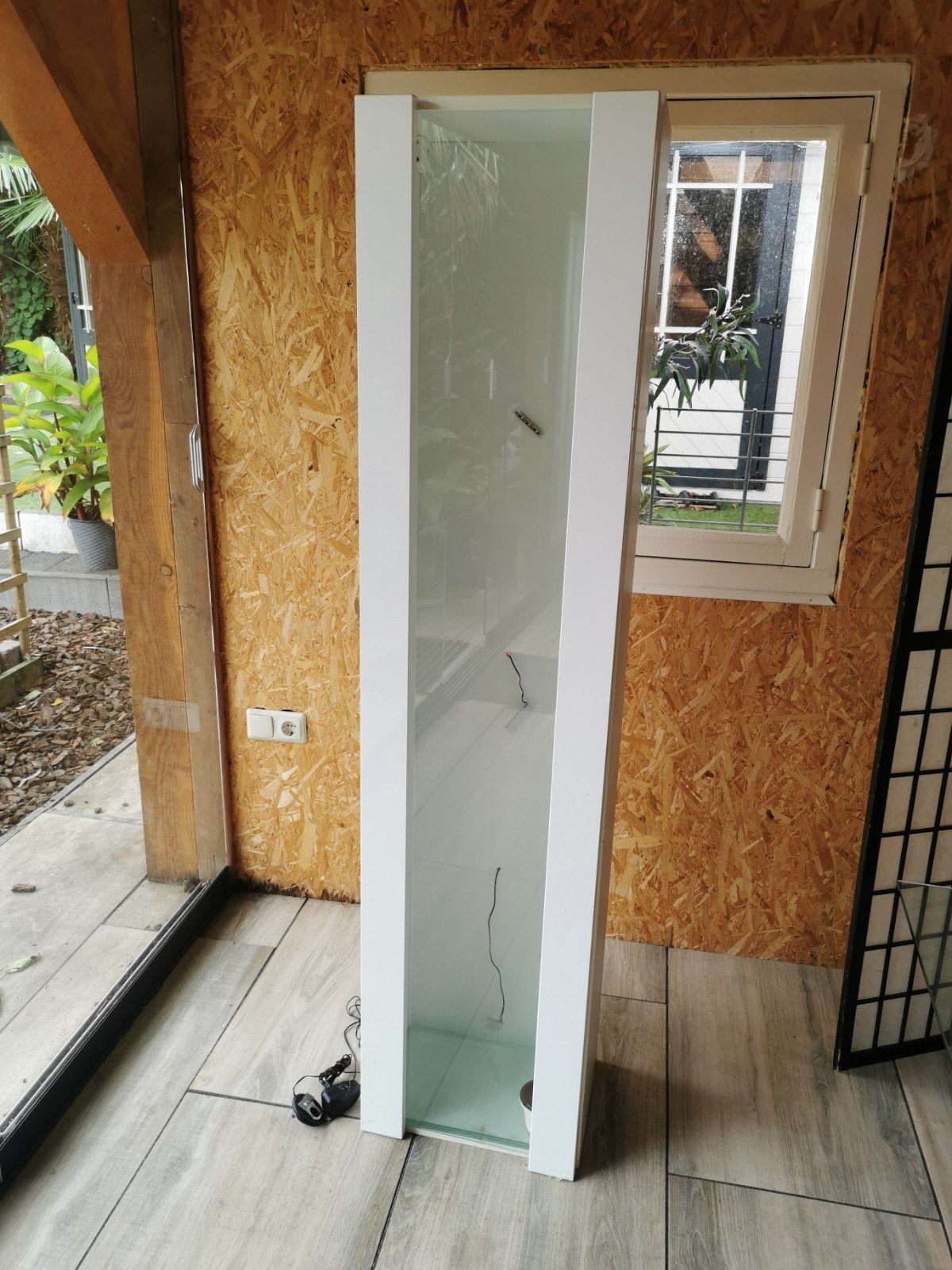 kast, zwevend bevestiging met verlichting, Ophalen, Minder dan 50 cm, Met deur(en), Overige houtsoorten
