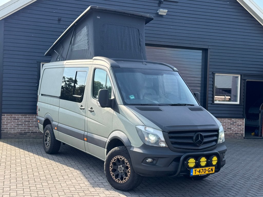Mercedes Sprinter Innova Camper, Automaat, Airco, Hef dak, Buscamper of Camperbus, Ringverwarming, Verwarmde buitenspiegels, Tot en met 2