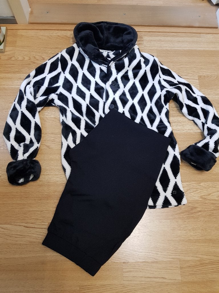 NIEUW Pastunette premium huispak, Ophalen, Zwart, Maat 42/44 (L), Nieuw