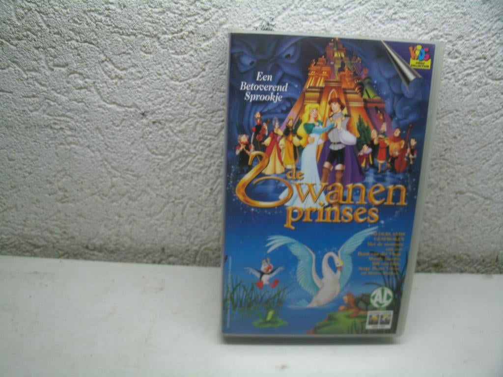 vhs 167a zwanen prinses een betoverende sprookje, Cd's en Dvd's, Alle leeftijden, Ophalen of Verzenden, Zo goed als nieuw