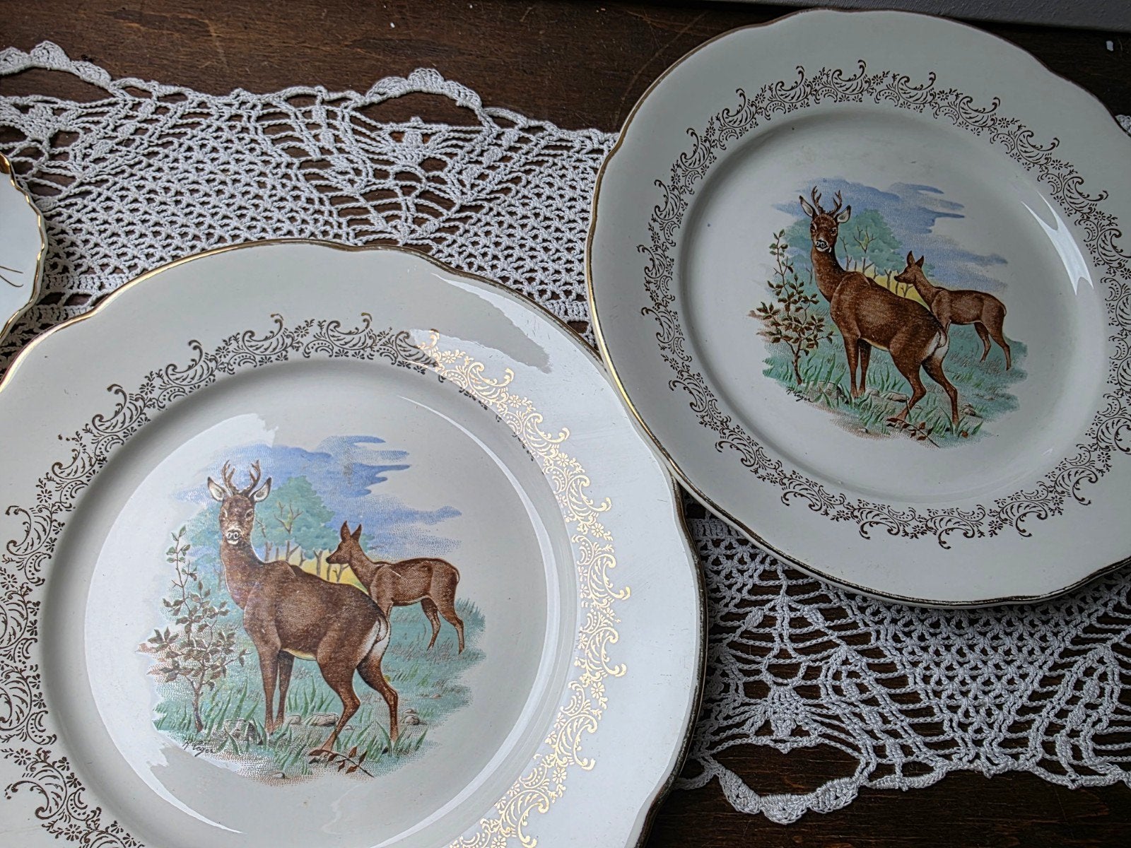 Franse dinerborden bord jacht, Ophalen of Verzenden