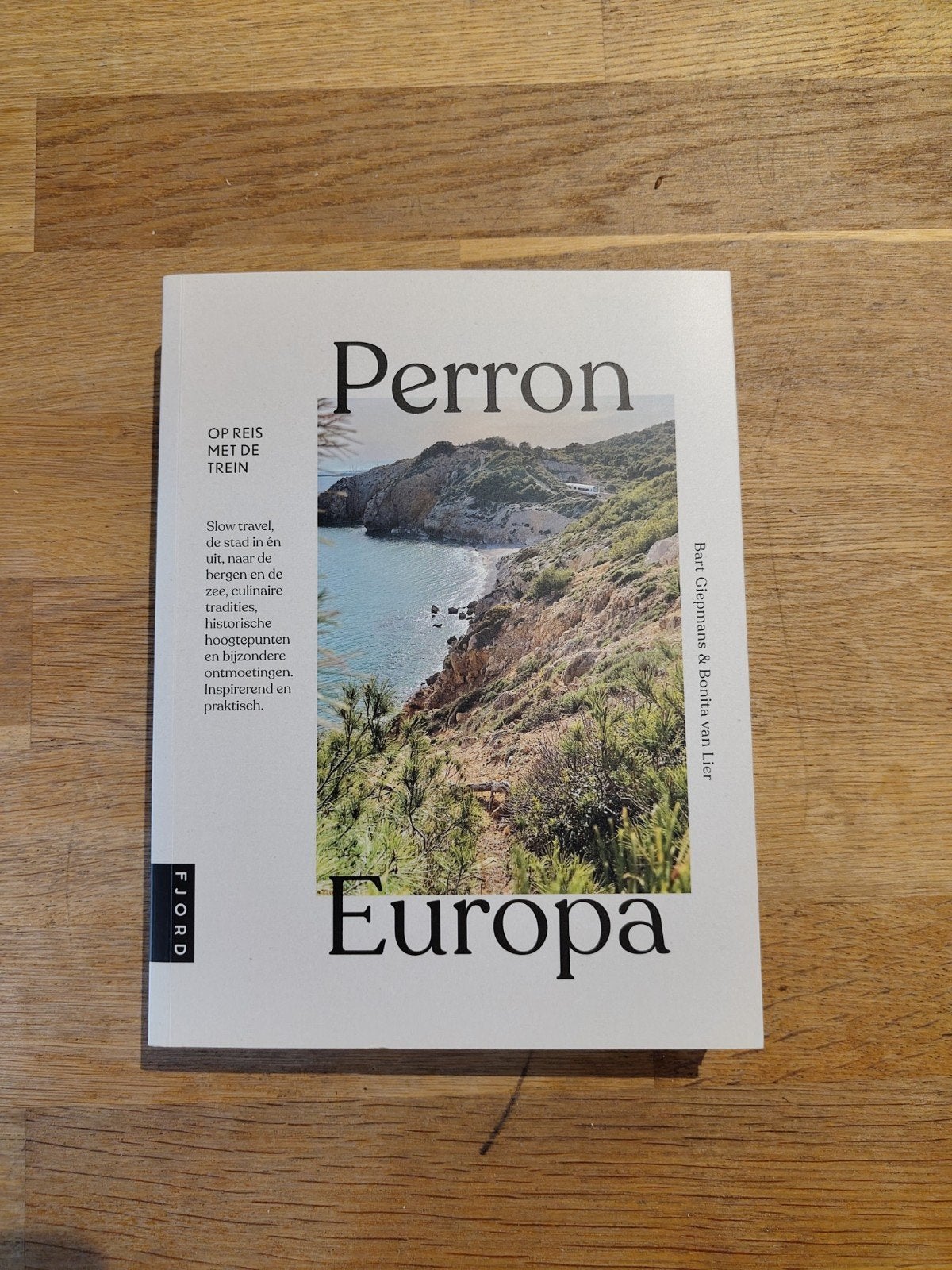 Perron Europa: Op reis met de trein, Europa, Zo goed als nieuw, Reisgids of -boek, Bart Giepmans & Bonita van Lier