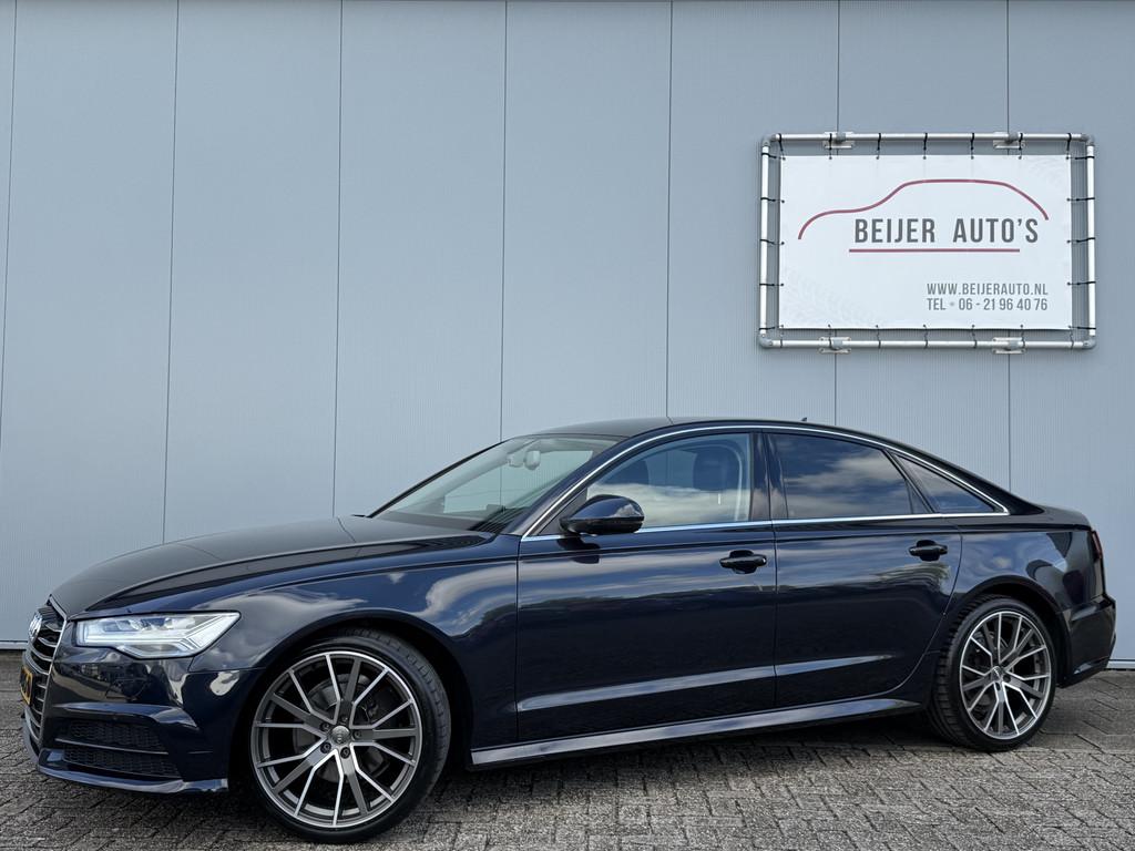 Audi A6 Limousine 1.8 TFSI ultra Lease Edition Automaat Carp, Gebruikt, Euro 6, Blauw, Automatische klimaatregeling