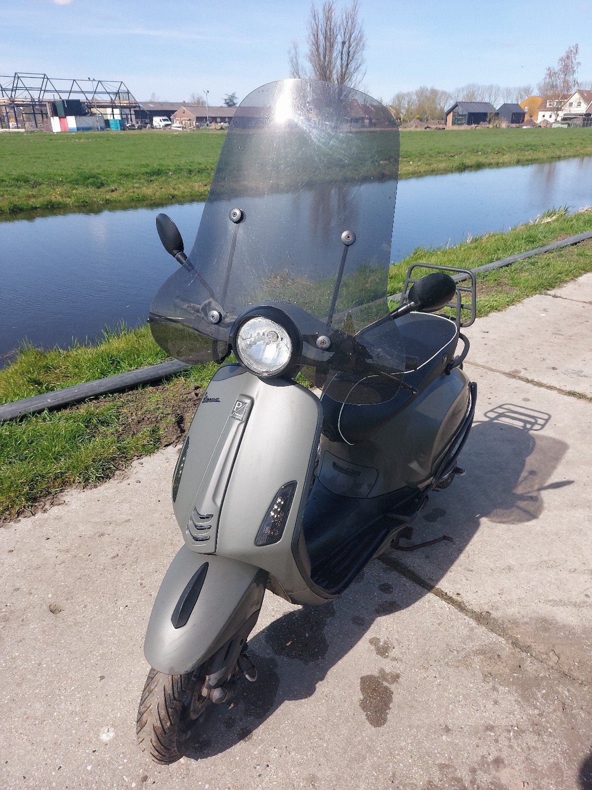 Vespa Primavera - 2015 - Blauw kenteken, Gebruikt, Ophalen of Verzenden, Benzine