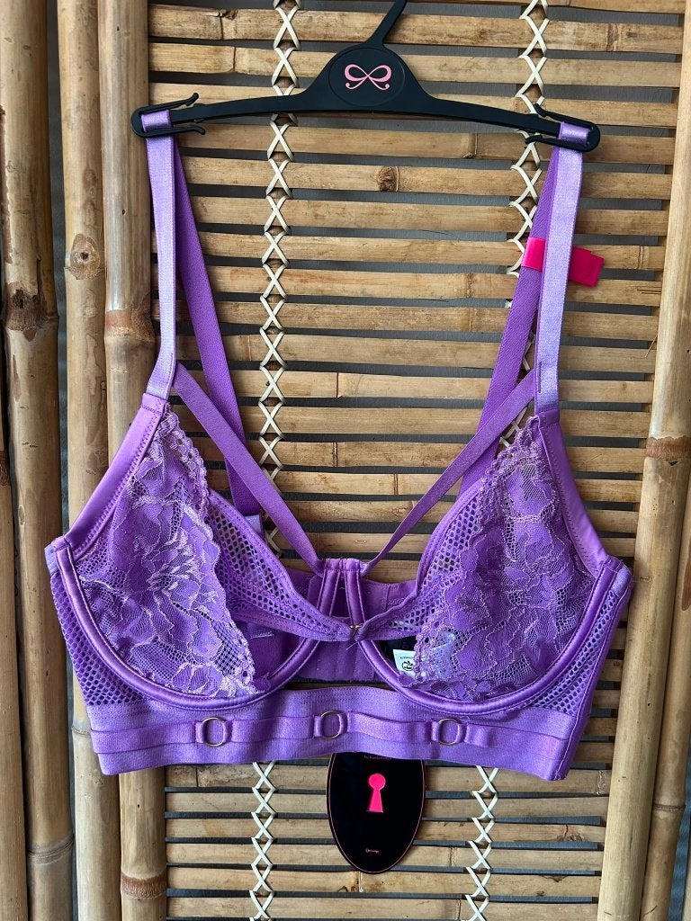 Hunkemöller Private Collection Pleasure Bh 75E, Hunkemöller, Ophalen of Verzenden, Paars, BH