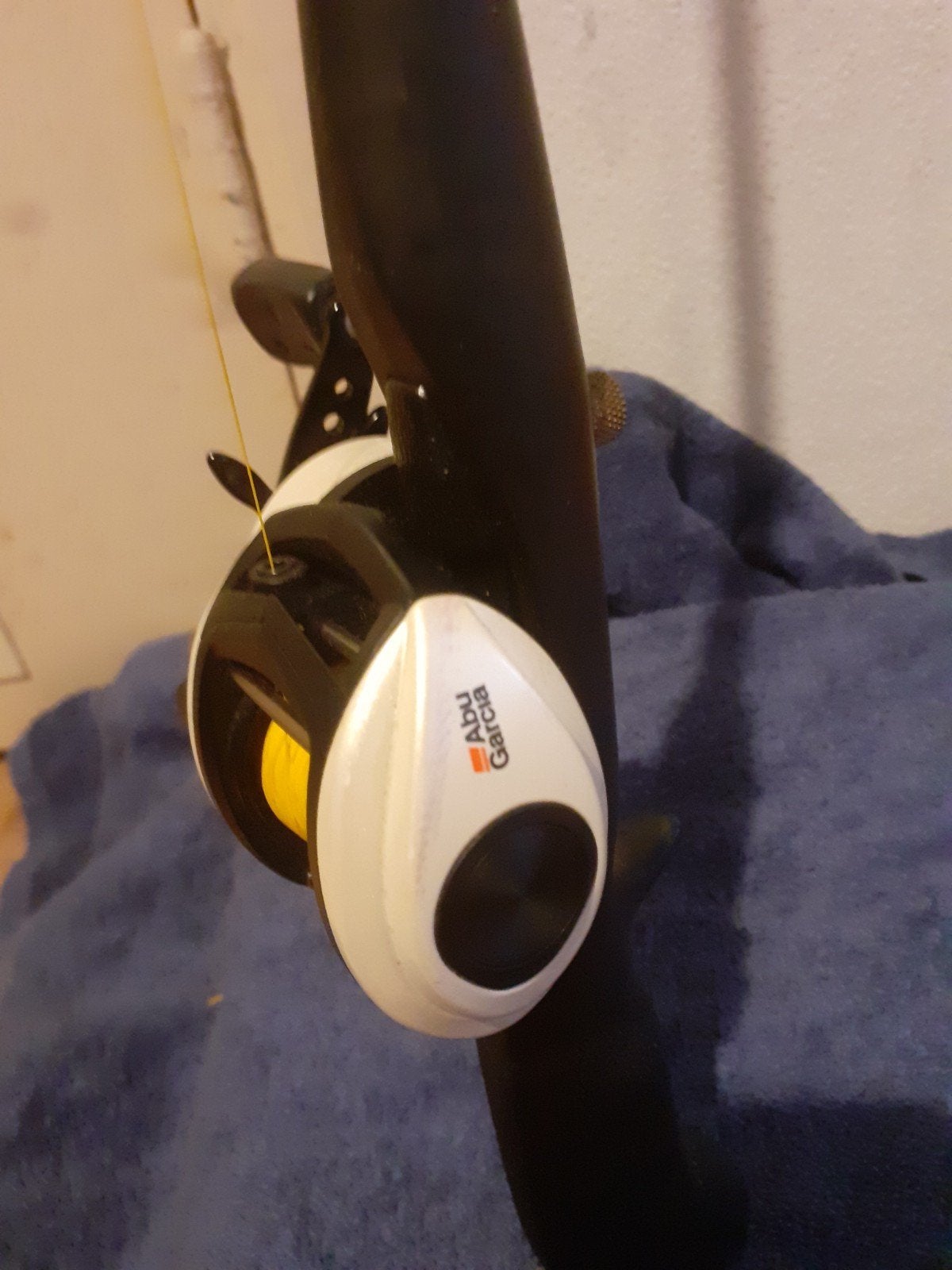 Abu Garcia Revo S baitcaster met Daiwa Jupiter 1450 hengel, Ophalen, Gebruikt, Complete hengel