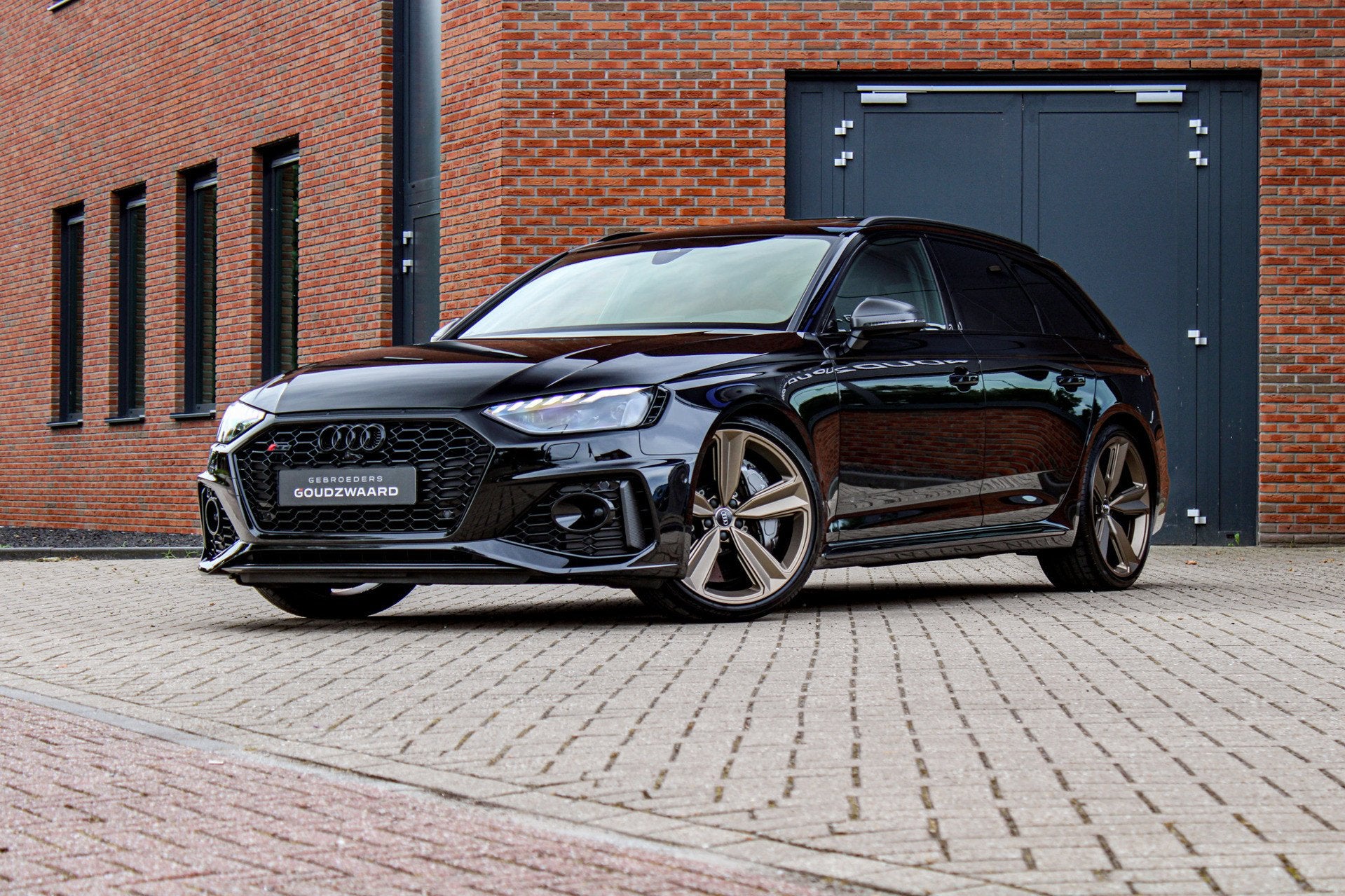 Audi RS4 Avant 2.9 TFSI Quattro | Keramisch | Carbon ext. |, Auto's, Audi, Automaat, Gebruikt, Zwart, Adaptive Cruise Control