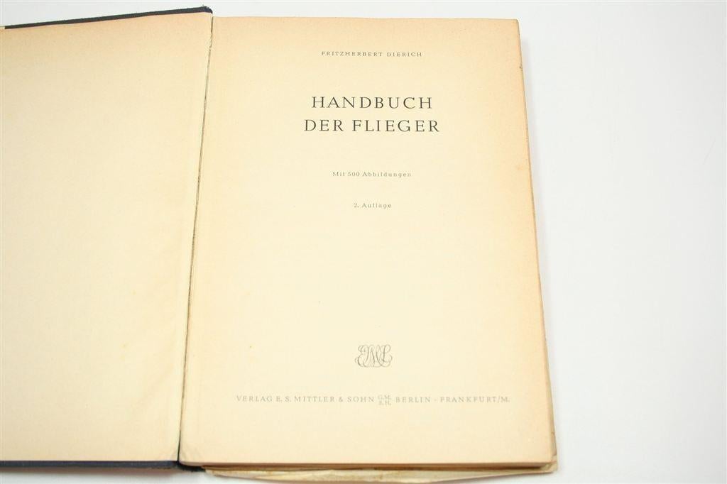Handbuch der Flieger — Vintage Pilotenhandboek 1959, Gebruikt, Schaalmodel, -, -