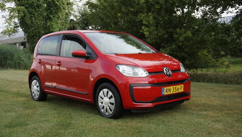 Volkswagen Up! 1.0 BMT move up! 5 drs Airco blue tooth, Voorwielaandrijving, Stof, Gebruikt, Origineel Nederlands