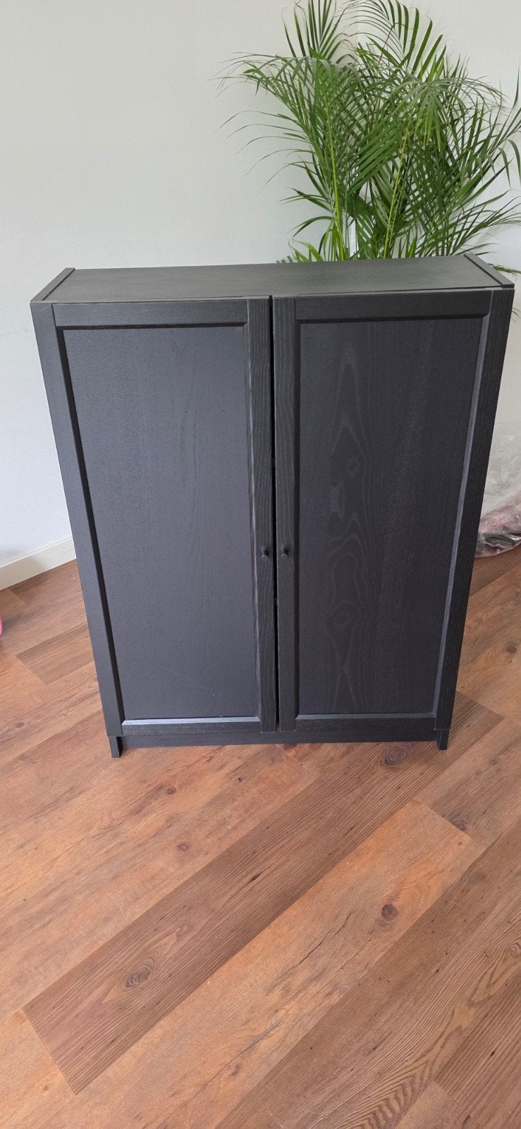 Ikea Billy/Oxberg kastje zwart, Huis en Inrichting, Ophalen, Zo goed als nieuw
