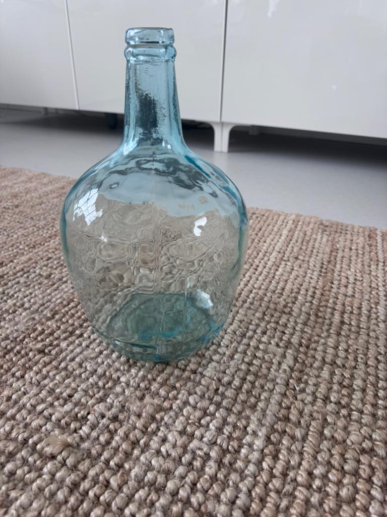 Glazen vaas, Huis en Inrichting, Woonaccessoires | Vazen, Ophalen of Verzenden, Zo goed als nieuw, Overige kleuren, Glas