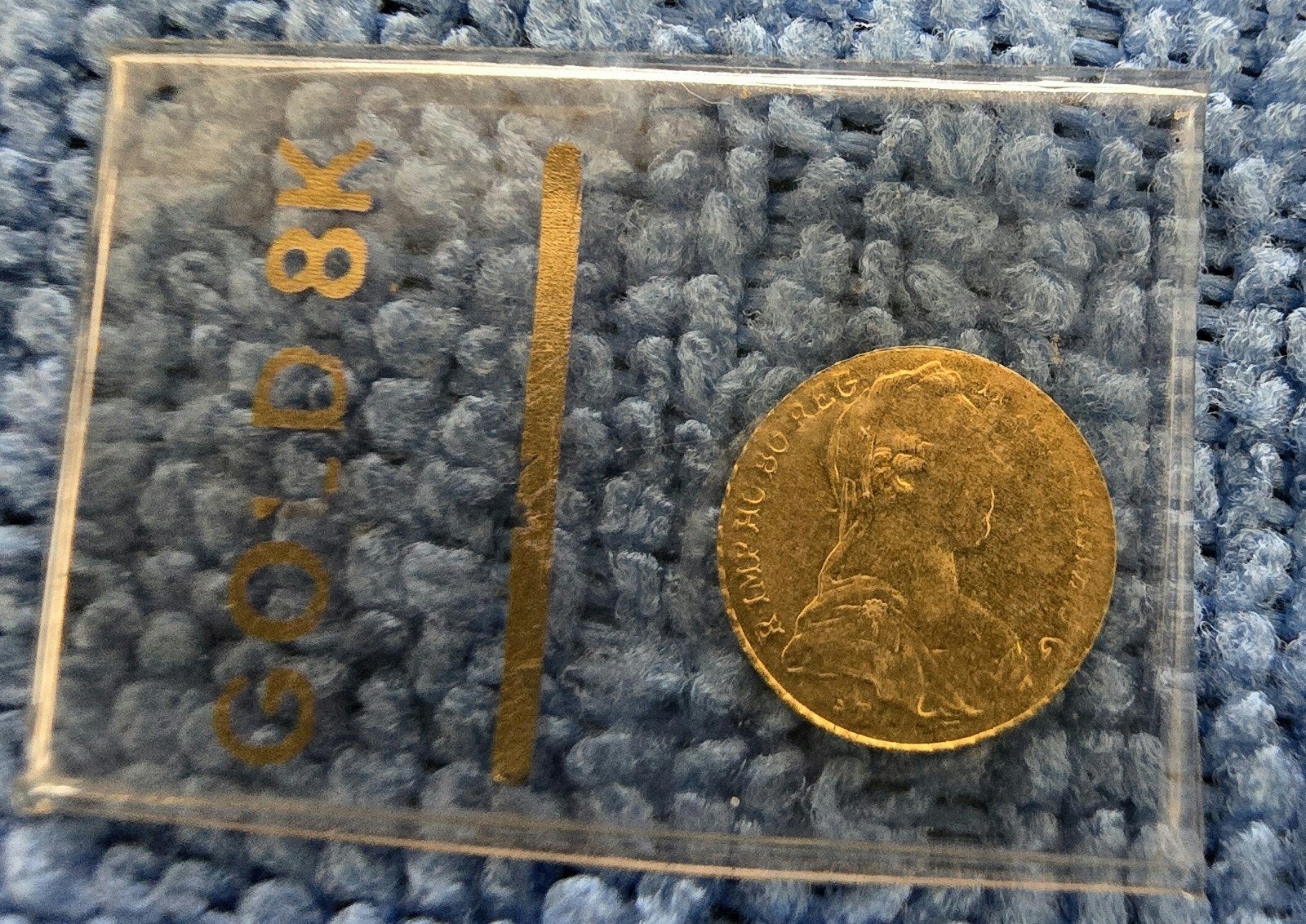 Goud muntje, Ophalen of Verzenden, Overige landen, Goud
