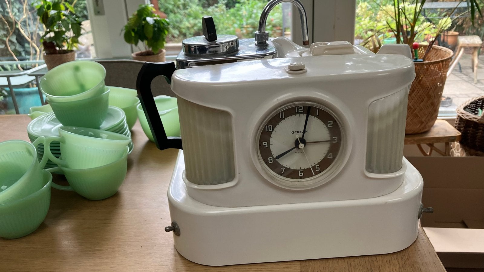Vintage Goblin Teasmade D25B - Thee en wekker in één, Ophalen