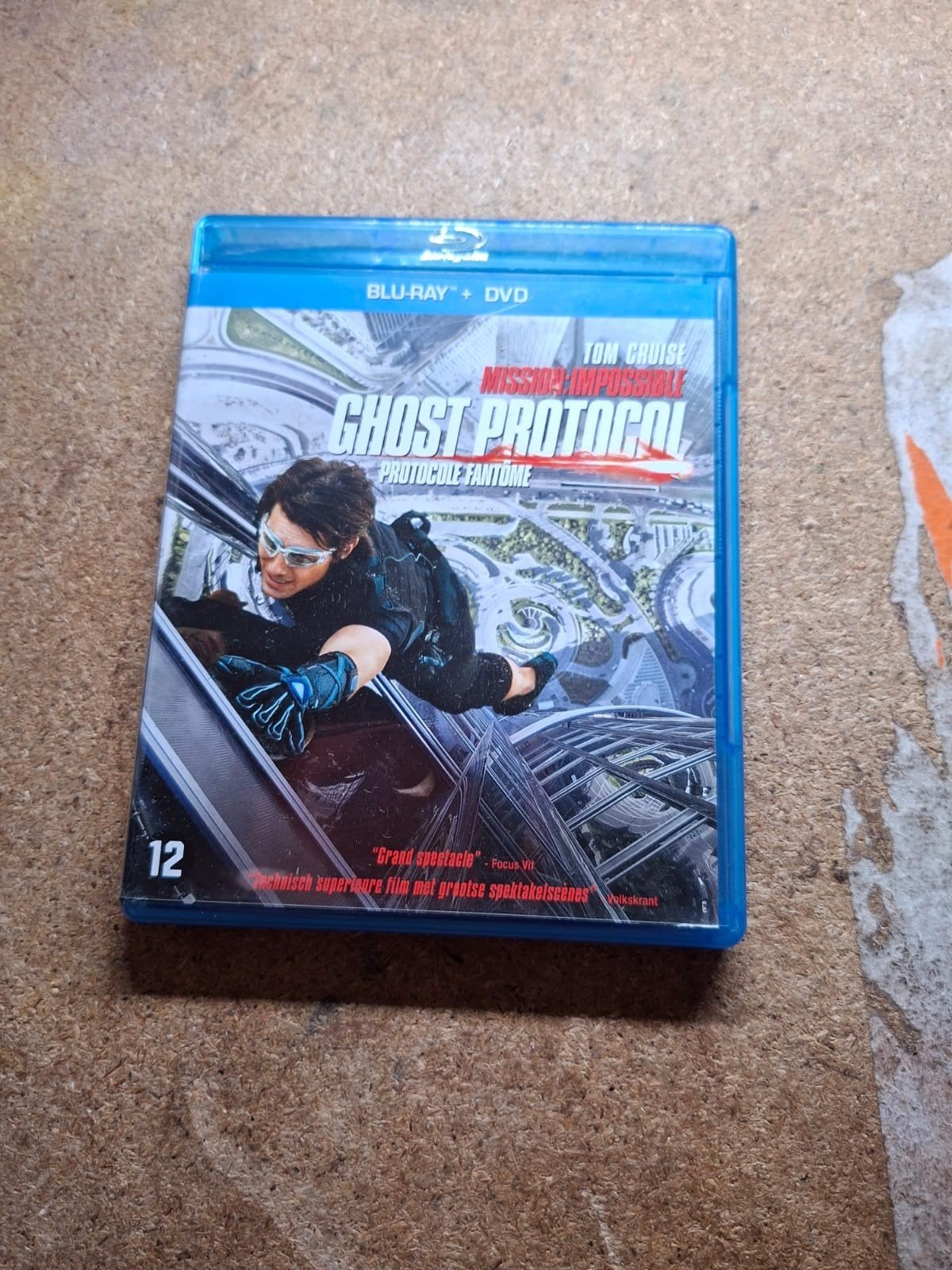 Mission: Impossible - Ghost Protocol (Blu-ray + DVD), Inclusief DVD, Film, Actie, Ophalen of Verzenden