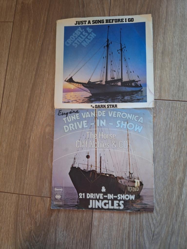 Veronica 2 singels, Cd's en Dvd's, Ophalen of Verzenden, Gebruikt, Nederlandstalig