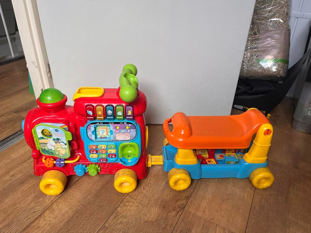VTech 5-in-1 Letter Locomotief - Speel- en Leerplezier, Kinderen en Baby's, Speelgoed | Vtech, Ophalen of Verzenden, Gebruikt