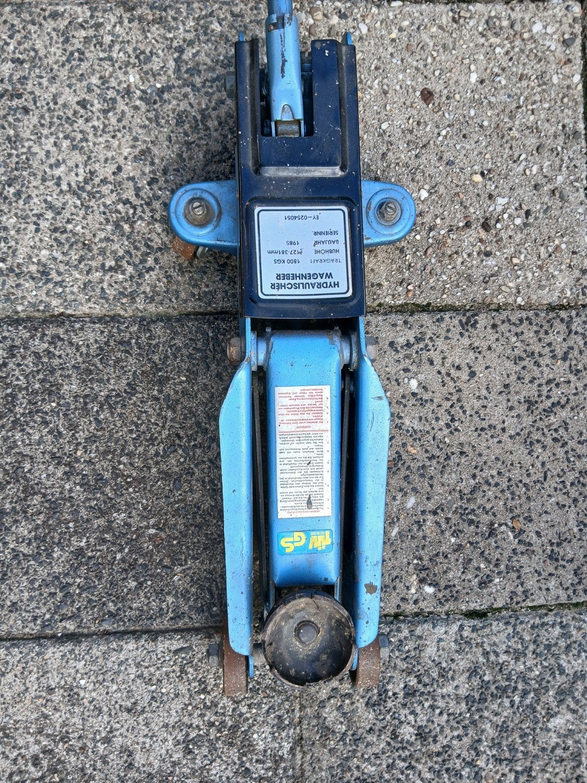 auto krik, Ophalen, Gebruikt, Hydraulisch, Garagekrik
