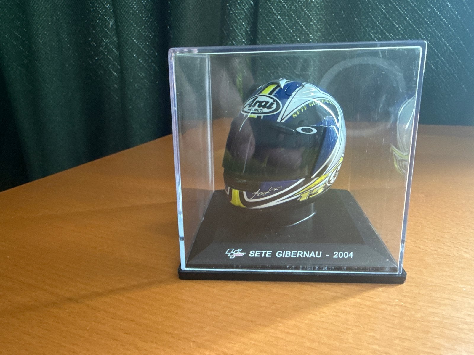 Sète Gibernau 2004 Arai Helm Schaal 1:5, Ophalen of Verzenden, Zo goed als nieuw, Motor