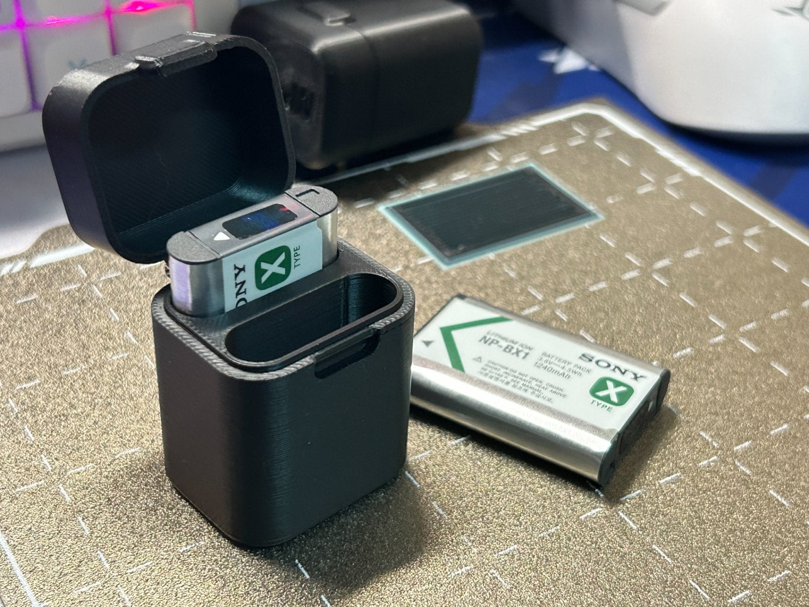 Batterijhouder voor Sony NP-BX1 accu's - In elke kleur lever, Nieuw, Ophalen of Verzenden, Overige typen, Sony