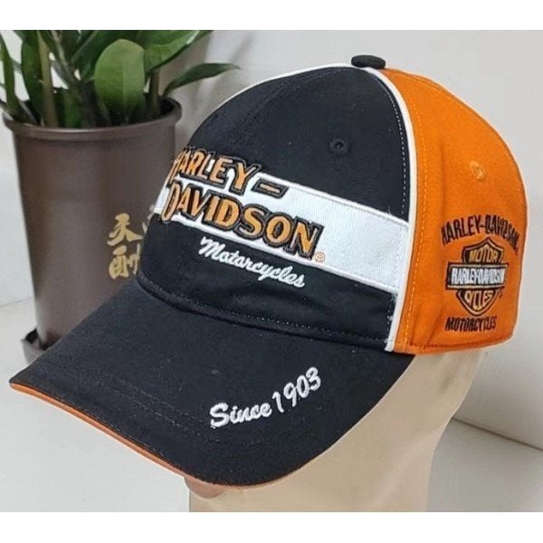 Harley Pet, Zwart/wit/oranje, geborduurd, nieuw., Ophalen of Verzenden, Nieuw met kaartje, Overige typen