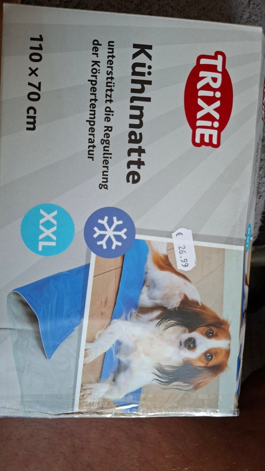 Trixie koelmat 1 dag geprobeerd. 110 x 70 cm, Dieren en Toebehoren, Ophalen of Verzenden