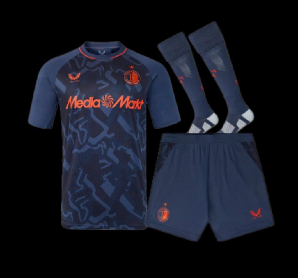 Feyenoord 3de tenue seizoen 26/27, Maat XS of kleiner, Ophalen of Verzenden, Nieuw, Set