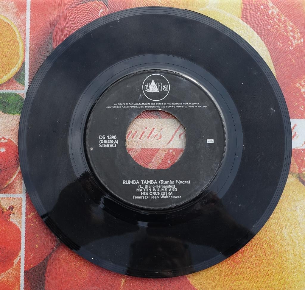 martin wulms - rumba tamba, Gebruikt, Overige genres, 7 inch, Single