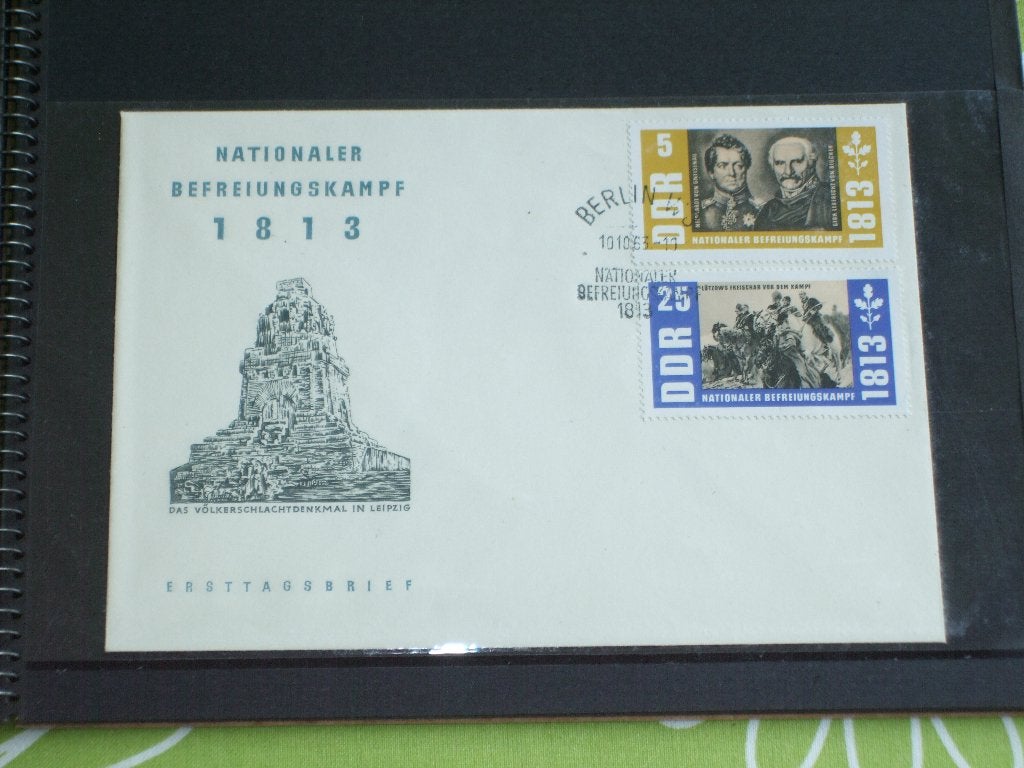 DDR 1e dag enveloppen omstreeks februari 1963 (3e album), Postzegels en Munten, Postzegels | Eerstedagenveloppen, Ophalen of Verzenden