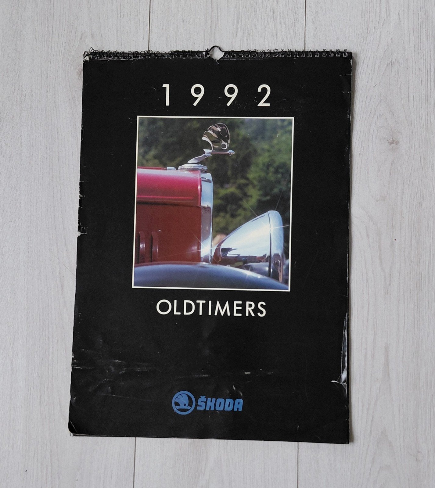 Skoda oldtimer kalender, Diversen, Ophalen of Verzenden, Maandkalender