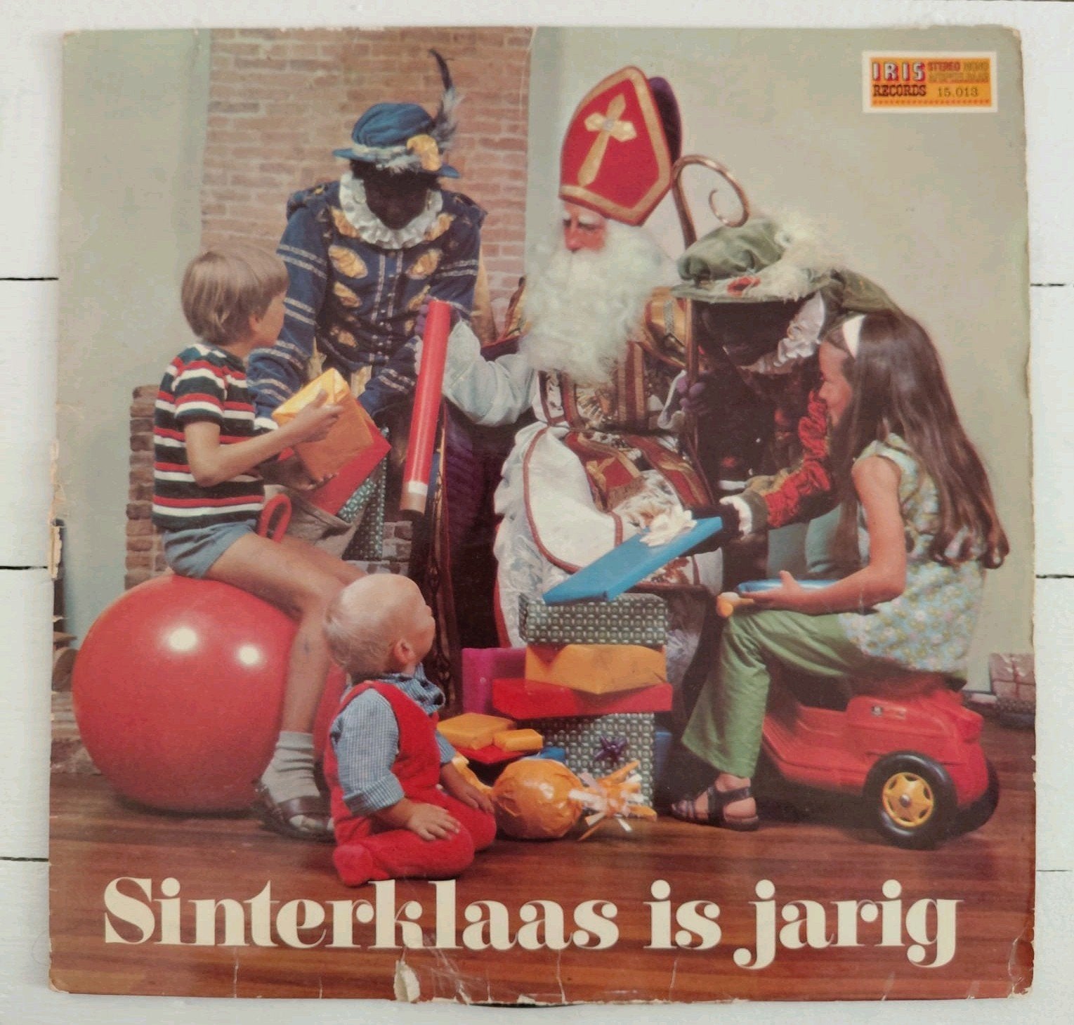sinterklaas is jarig lp vinyl, Ophalen of Verzenden, Gebruikt, 12 inch