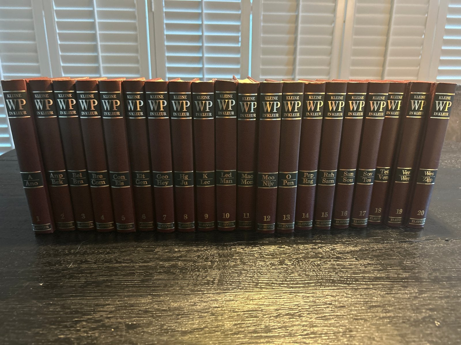 Complete set Kleine Winkler Prins Encyclopedie in kleur, Boeken, Encyclopedieën, Ophalen of Verzenden, Zo goed als nieuw, Algemeen