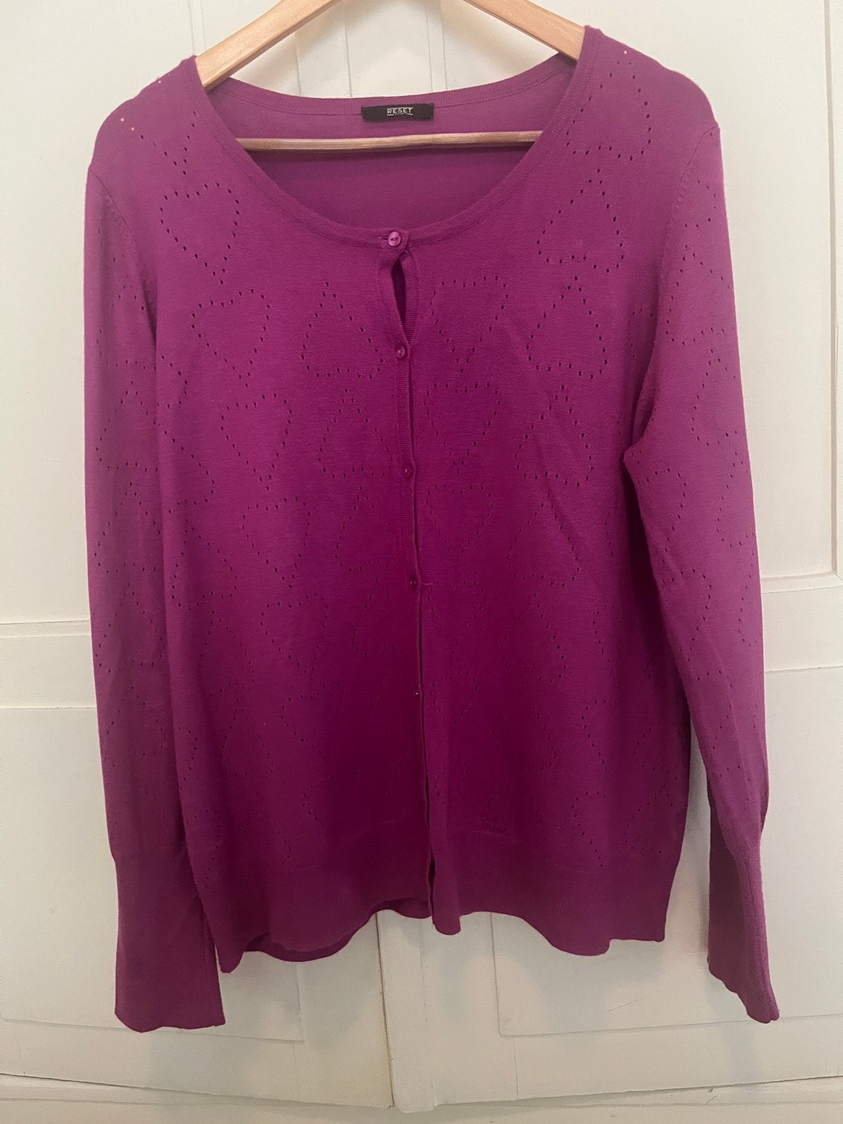 Roze vest Reset mt XL, Kleding | Dames, Ophalen of Verzenden, Zo goed als nieuw, Maat 46/48 (XL) of groter, Roze