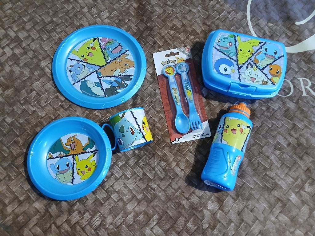 pokemon lunchset NIEUW, Ophalen of Verzenden, Nieuw