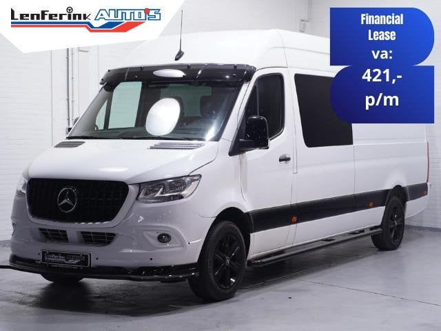 Mercedes-Benz Sprinter 315 CDI 150 pk L3 Dubbel Cabine AMG G, Auto's, 2443 kg, Gebruikt, 4 cilinders, Wit