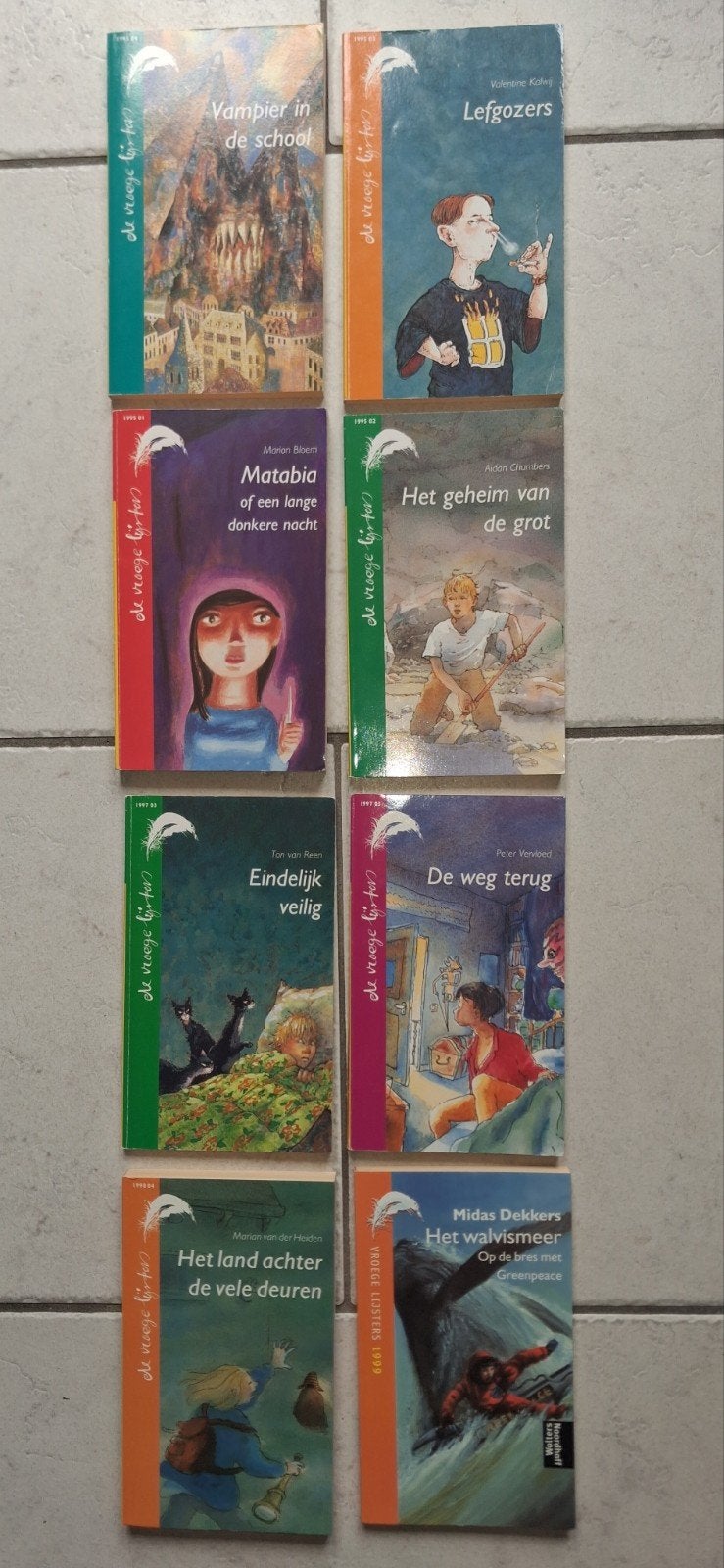 8x De Vroege Lijsters samen 12.-, Boeken, Ophalen of Verzenden, Gelezen, Fictie algemeen