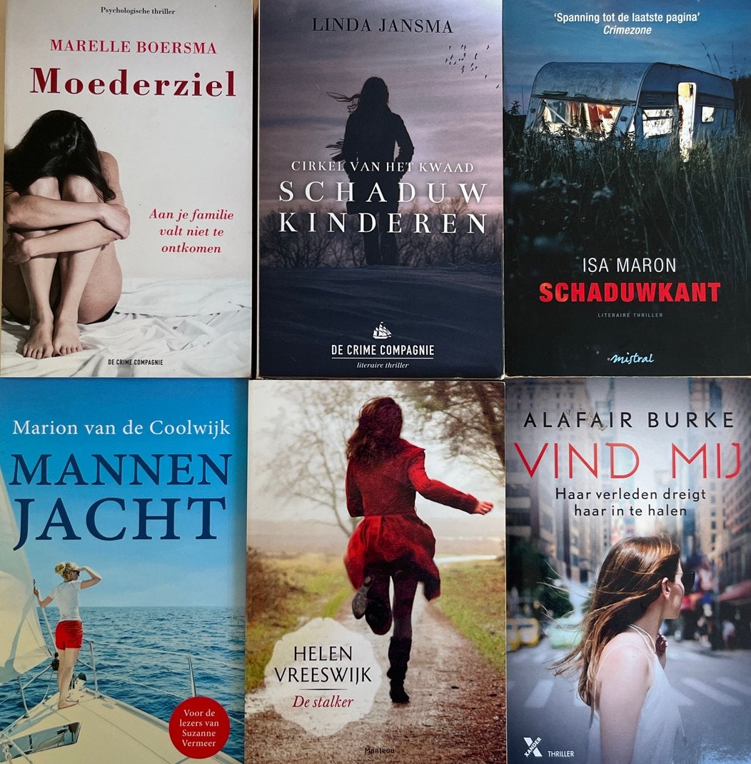 Thrillers, oa Linda Jansma, Isa Maron, Marion vd Coolwijk, Ophalen of Verzenden, Zo goed als nieuw, Nederland